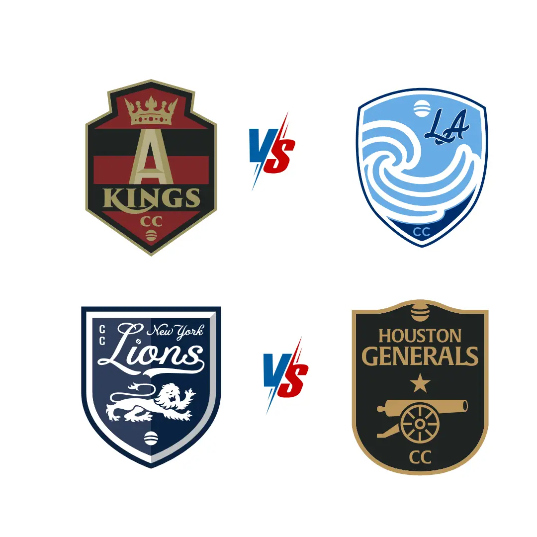 Atlanta Kings vs LA Waves & NY Lions vs Houston Generals – VIP